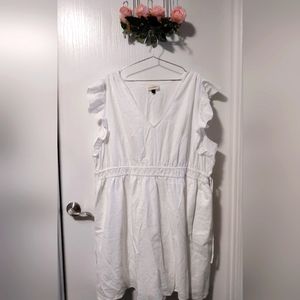 100% Cotton White Dress